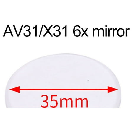 Compound Bow Sight 6x Resin 35mm/45mm Archery Hunting Scope Accessories Lens