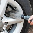 thumbnail image 4 of Brosse de Roue de Voiture avec Manche en Silicone, Outil de Nettoyage de Roue en Nylon, 1 Pack, 4 of 5