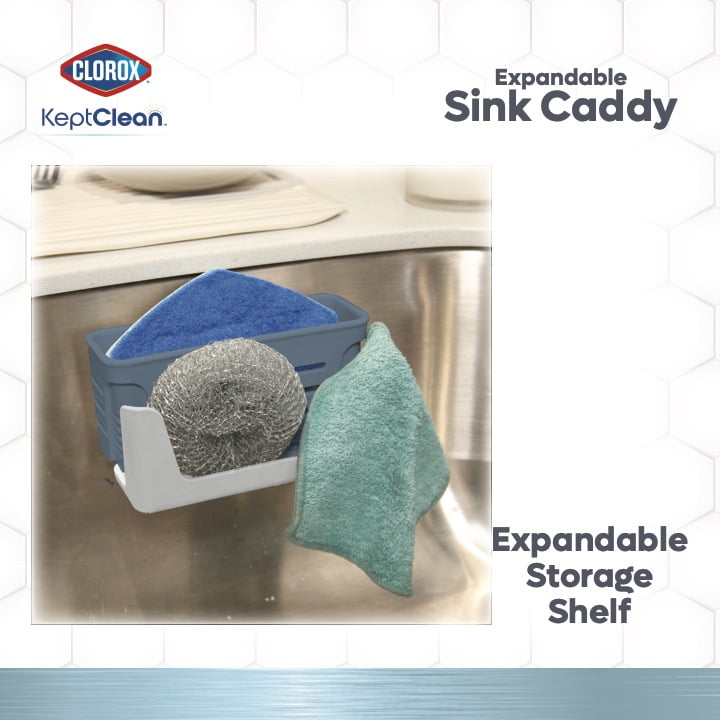 Clorox Expandable Sink Caddy, Best Used for Kitchen Organization and Accessibility