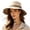 White, variant on Sun Hats for Women Unisex Hat Western Cowboy Wide Brim Beach Hat Outdoor Activities Sun Protection Cap