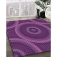 thumbnail image 3 of Ahgly Company Machine Washable Indoor Rectangle Transitional Orchid Purple Area Rugs, 2' x 3', 3 of 7