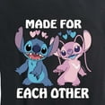 thumbnail image 3 of Lilo & Stitch - Made For Each Other - Women's Short Sleeve Graphic T-Shirt, 3 of 5