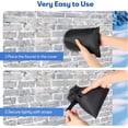 thumbnail image 4 of Insulated Waterproof Faucet Cover For Outdoor Garden Winter Freeze Protection 7.09" W X 9.06" L, 2 Pack, 4 of 7