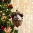 thumbnail image 1 of Forest Animals Christmas Decoration Acrylic Flat, 1 of 4