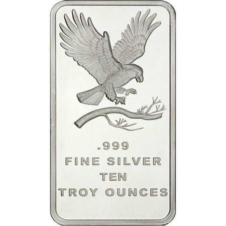 SilverTowne Eagle 10 oz Silver Bar (Best Silver Bars To Invest In)