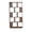 Dark Brown, variant on Modern 5-Tier Open Bookcase,White, 31.5" Free Combination Display Shelves