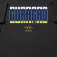 thumbnail image 2 of Umbro Men's Curacao Stacked Soccer T Shirt (Black, S-XXXL), 2 of 4