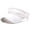 White, variant on LiuXxxx Unisex Mesh Baseball Caps Sun Visors Breathable Outdoor Summer Hat Adjustable Open Top for Men Women Beach Daily Casual White
