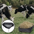 thumbnail image 2 of HLONK Mangeoire d'Angle pour Chevaux avec Fond en Maille et Sangle, 2 of 6