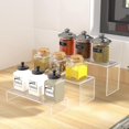 thumbnail image 1 of xianyou-3 PCS Clear Acrylic Risers Can be Suitable for Event Parties, Weddings, Dessert Food, Birthday Cake Display, Acrylic Risers for Display Home Decor, Models, Jewelry, CosmeticsShoe Risers Retai, 1 of 4