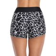 thumbnail image 5 of Women Sporty Swim Shorts Solid Board Shorts Boyshort Swim Bottoms, 5 of 5