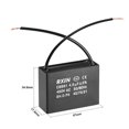 thumbnail image 2 of Capacitor de arranque para ventilador de techo Uxcell 47x17.5x34.5mm 4.5uF 450V CA 2 cables 3 paquetes, 2 of 5