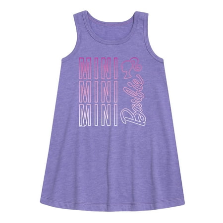 

Barbie - Mini Mini Mini - Toddler and Youth Girls A-line Dress