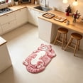 thumbnail image 7 of EaskTriop Irregular Cat Shape Rug, Adorable Chubby Tufted Plush Floor Mat, Non Slip Soft Doormat for Bedroom Entryway Home Decor, 7 of 7