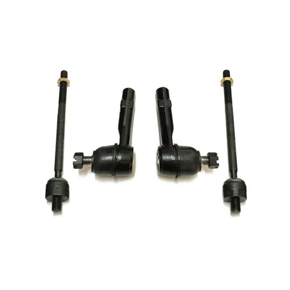 2 Outer Tie Rod Ends   2 Inner Tie Rod Ends Front Steering 4 Pieces Kit Fits select: 1998-2011 FORD RANGER, 1998-2001 FORD EXPLORER