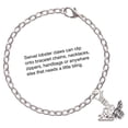 thumbnail image 2 of Delight Jewelry Silver-tone Small 3-D Bee - Silver-tone Clip on Charm with Mini Year 2025, 2 of 4
