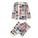 thumbnail image 1 of Nueva moda linda Navidad Imprimir Familia Pijamas europeos y americanos Traje de padres e hijos Mamá Fridja nalpqowj346, 1 of 8