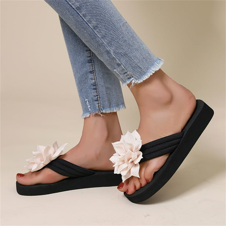 LEEy World Slippers for Women Women Slippers Fashion Beach