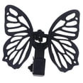 thumbnail image 2 of Dispositivo eléctrico de mariposa que aletea, modelo de plástico decorativo para escritorio, ideal para el hogar. Negro, 2 of 9