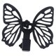thumbnail image 2 of Dispositivo mecánico de mariposa eléctrica con alas batientes, adorno decorativo, para el hogar. Negro, 2 of 9