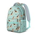 thumbnail image 2 of German Shepherd Dog and Music Backpack for School,Cute School Bag,Schoolbag with Adjustable Shoulder Straps & Padded Back,15.3"x11"x6.7", 2 of 6