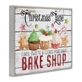 thumbnail image 4 of Stupell Industries Christmas Lane Bake Shop Holiday Painting Gray Framed Art Prints Wall Art, 30 x 24, 4 of 10