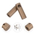 thumbnail image 1 of UPGRATOR 1Jgo Conectores De Postes Y Rieles Dorados En Aluminio Para Muebles Con Protección Y Soporte Mejorado, 1 of 8