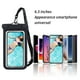 thumbnail image 2 of Organizadores y almacenamiento de armario, organización y almacenamiento, funda universal para teléfono IPX8, funda impermeable para playa, bolsa impermeable para teléfono celular con cordón, compatib, 2 of 2