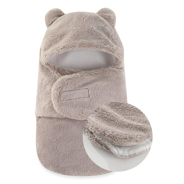 Manta polar para bebés de invierno AiwMGL, de 0 a 3 meses, suave
