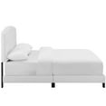 thumbnail image 2 of Amelia Full Faux Leather Bed (5991-WHI), 2 of 5