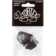 thumbnail image 4 of Dunlop Tortex Pitch Black Jazz Guitar Picks 1 Dozen .88 mm, 4 of 5