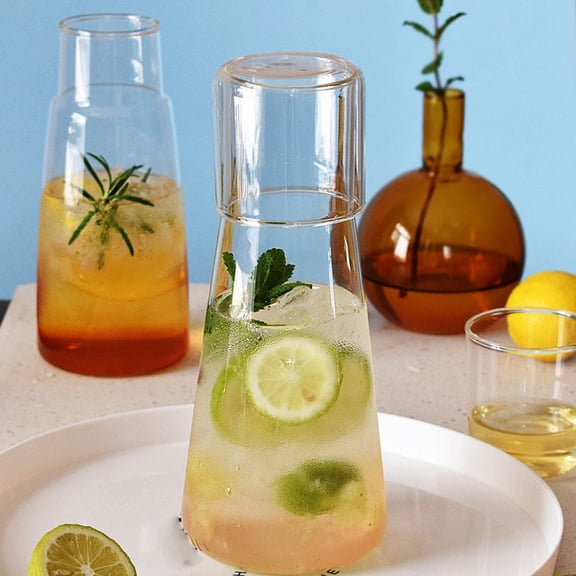 BALAHAPY Water Container Cold Water Kettle Glass 1 Set