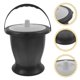 thumbnail image 2 of Chamber Pot Portable Toilet with Lid Elderly Chamber Pot Urinal Basin Potty Bedside Urinal Bucket, 2 of 4