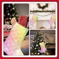thumbnail image 7 of Lsque Fish Scale Pattern 18 Inch Christmas Stockings, Festive Holiday Stocking for Christmas Decorations Holiday Decor, 7 of 7