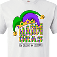 thumbnail image 4 of Inktastic Mardi Gras New Orleans Louisiana Jester Hat T-Shirt, 4 of 5
