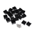 thumbnail image 3 of Fregadero de Aluminio MOSFET 20x 24x16-25mm 7805 Sunnimix Disipador de calor MOSFET, 3 of 8