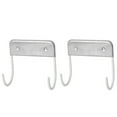 thumbnail image 1 of 2pcs Household Irons Ironing Board Laundry Room Hanging Rack Hooks, 1 of 9