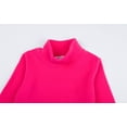 thumbnail image 5 of LittleSpring Boys Girls Fleece Turtleneck Shirts for Kids Thermal Tops Long Sleeve 2-14 Years, 5 of 6