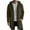 Army Green, variant on yillto Men Jacket with Hoodie Pockets Full Zip Long Sleeve Fall Winter Outwear Coat
