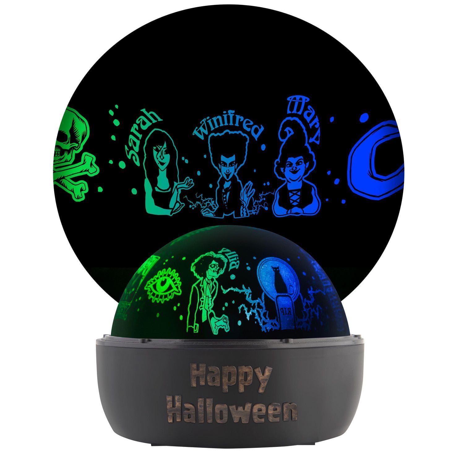 Halloween Lightshow Projection Tabletop ShadowLights Hocus Pocus Disney