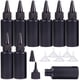 thumbnail image 1 of 30 paquetes de botellas dispensadoras de plástico negro de 1 oz con tapa para pegamento UV, 5 embudos para resina UV y líquidos para manualidades., 1 of 9