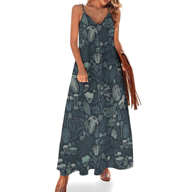 Especificaciones de los años 1950 Vestido sin mangas Vestido de verano Mujer Vestido de noche de moda Vestidos de verano para mujer para mujer