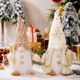 thumbnail image 4 of AmaMary 2Pcs Light Up Christmas Gnomes, 12" Lighted Christmas Gnomes Figurines Elf Plush Xmas Decorations - White Winter Holiday Gnomes for Indoor Rustic, Farmhouse Christmas Décor, 4 of 5