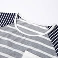 thumbnail image 4 of Vêtements de Grossesse Offres de l'Action de Grâce Liquidation Été Vêtements de Maternité pour Femmes Col Rond Manches Courtes Volants Pli Hauts de Grossesse, 4 of 5