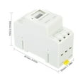 thumbnail image 3 of THC15A Digital LCD Power Programable Temporizador Interruptor Relé 16A Amp Electrónico Semanal 7 dí Eccomum Cambiar temporizador, 3 of 7
