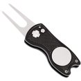 thumbnail image 4 of Golf Towel Microfiber Waffle Pattern Golf Brush Tool Kit With Club Groove Cleaner Golf Divot Repair Tool Golf Accessories black, 4 of 5