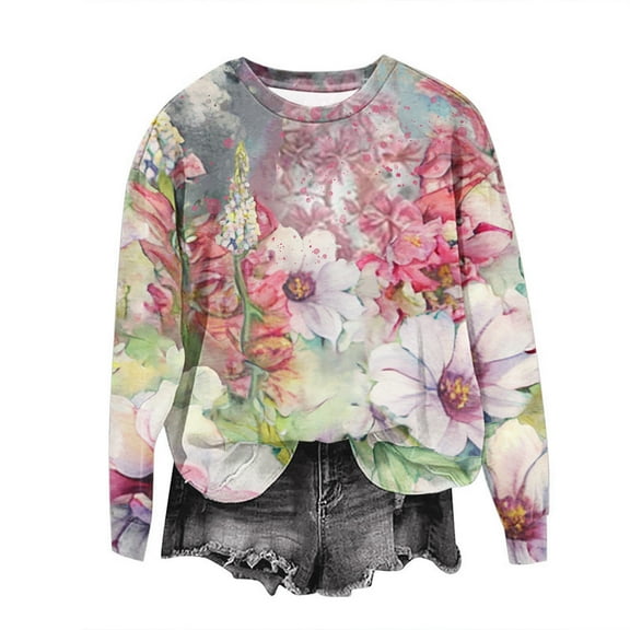 Cilsoka Hoodies for Women Trendy Summer Crewneck Sweatshirts Women with Pockets Womens Pullover Hoodie Lightweight Plus Size Tops for Women Purple My Orders past Orders