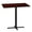 Mahogany, variant on Emma + Oliver 30"x42" Natural Laminate Bar Table Top-23.5"x29.5" Base