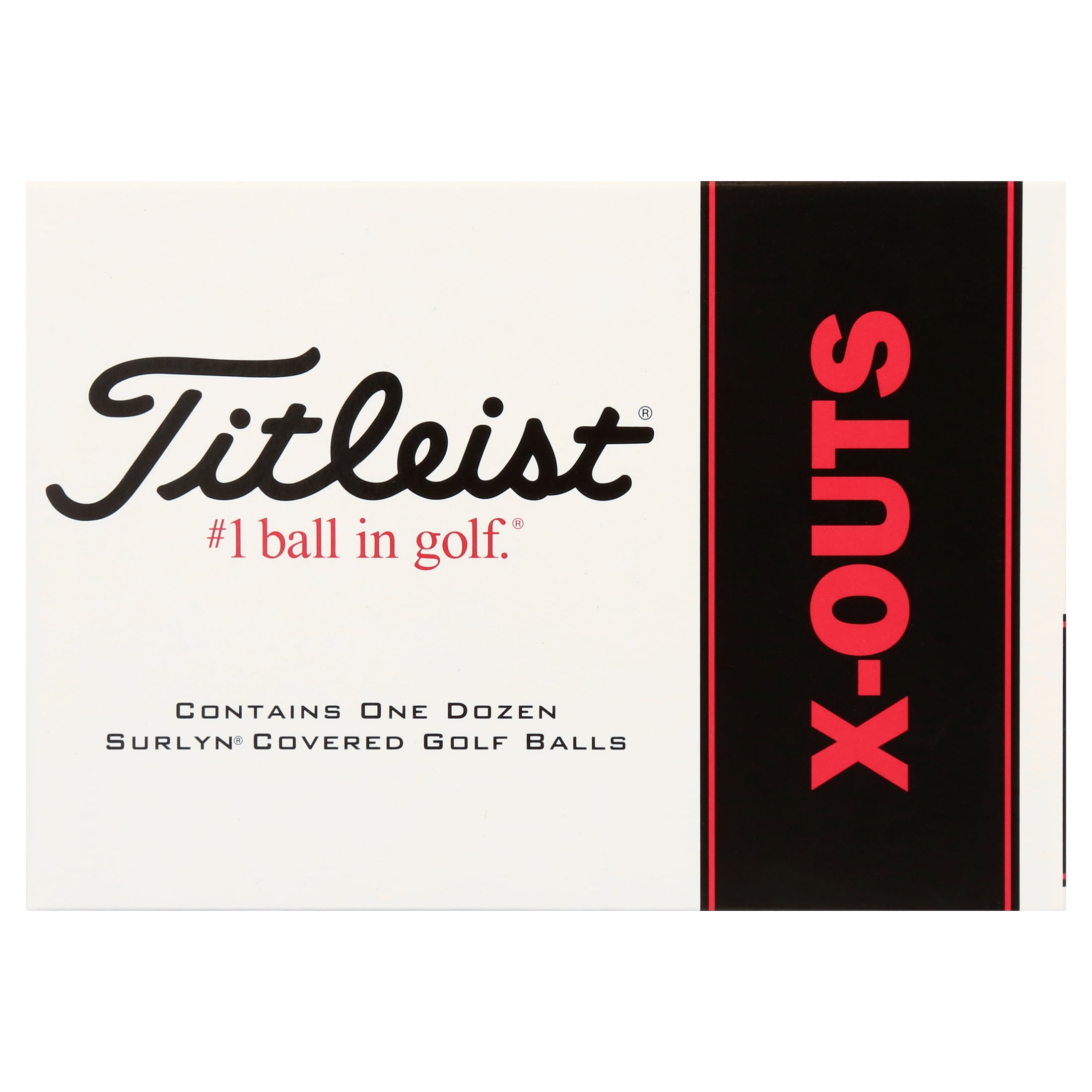 Titleist X-Outs Golf Balls, 12 Pack