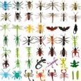 thumbnail image 3 of Set de figuras de insectos de plástico, 100 unidades, para niños mayores de 3 años, 3 of 8